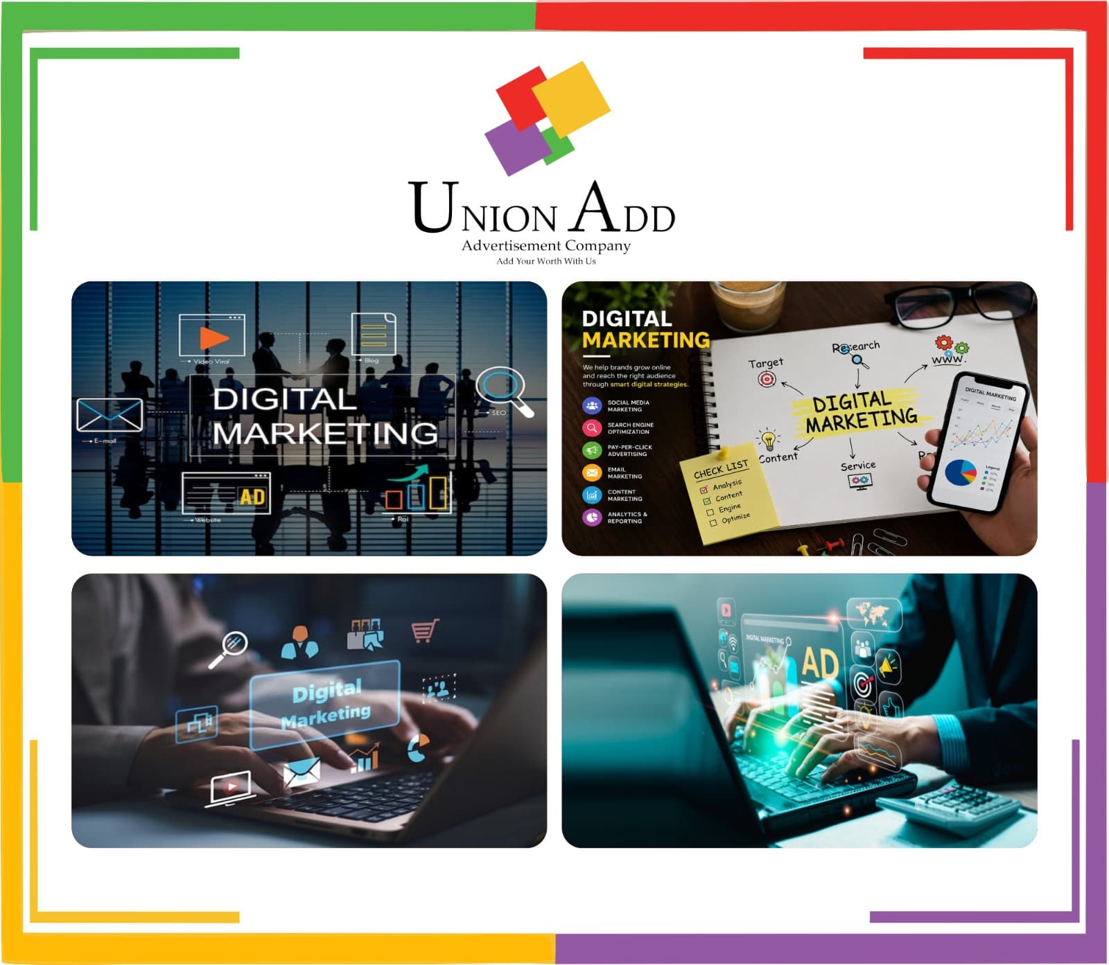 Union Add digital media marketing campaign
