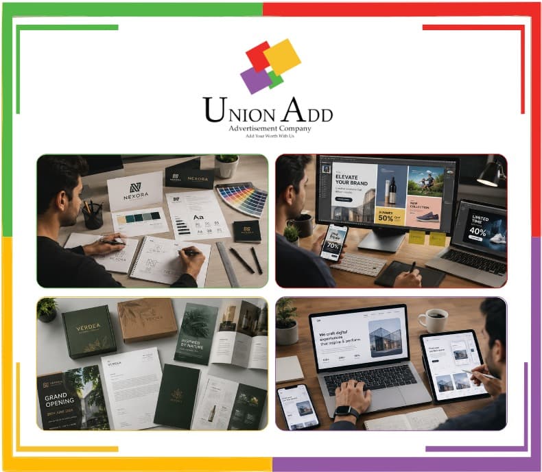 Union Add graphic design campaign