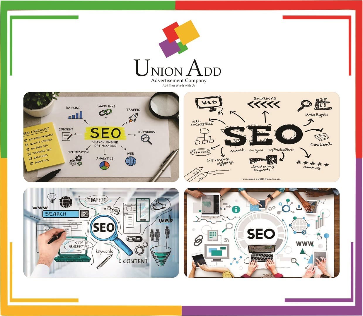 Union Add search engine optimization campaign